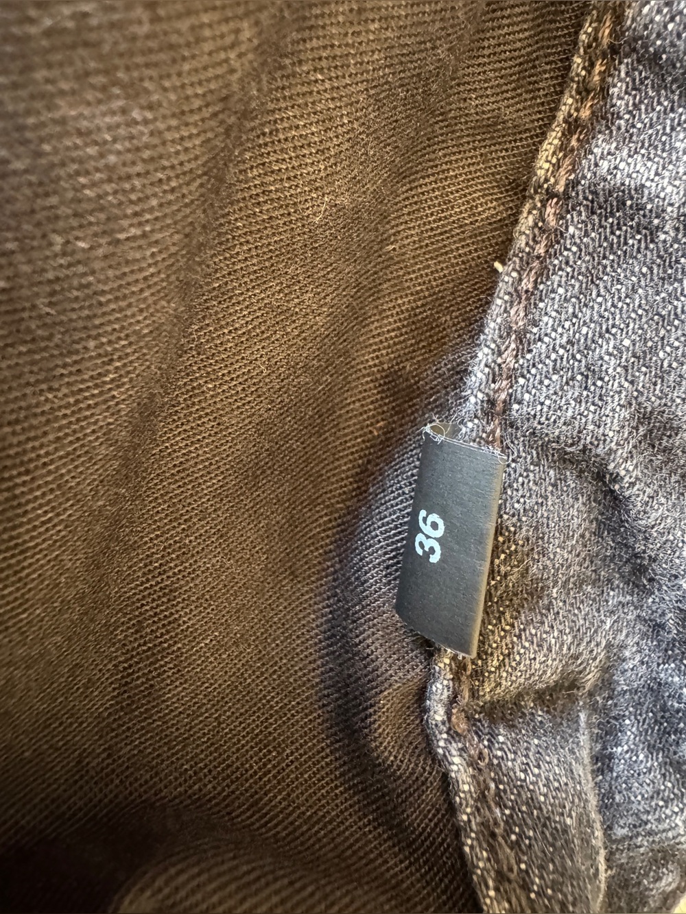 Closed Men’s 36 Black Wash Tapered Jeans Made in Italy - Picture 8 of 9